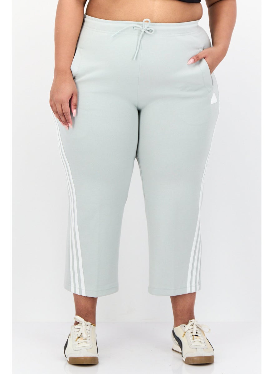 Women Sportswear Fit Outdoor Track Pants, Light Grey