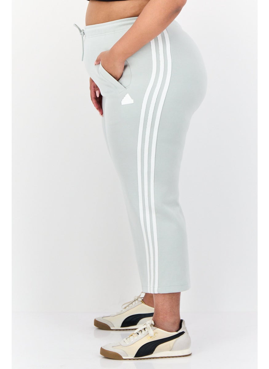 Women Sportswear Fit Outdoor Track Pants, Light Grey