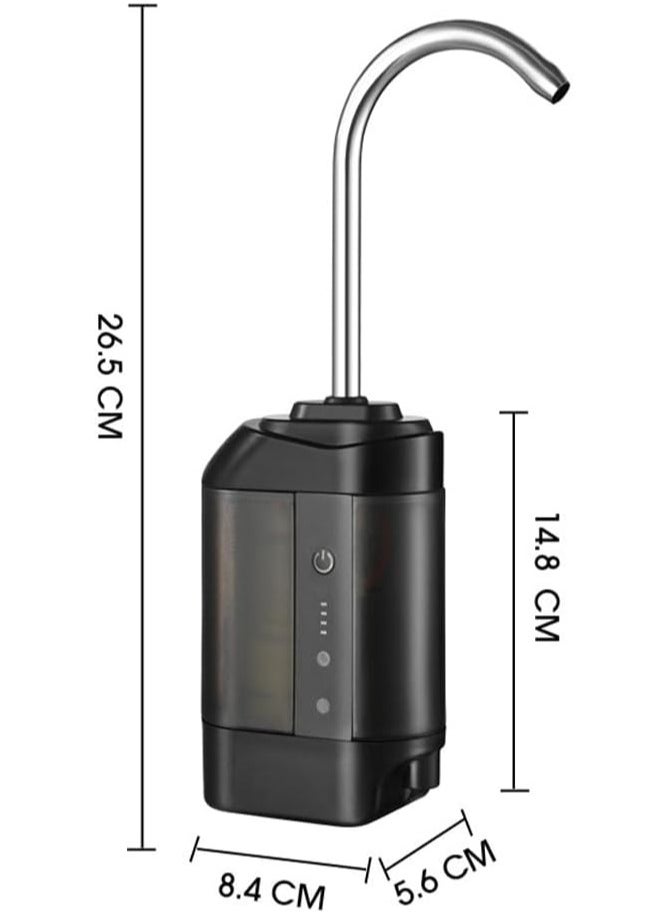 Portable Oxygen Pump for Fishing – Multifunctional Water Collector & Bait Light with 24H Battery Life – 6L/min Air Flow, 2600mAh Rechargeable, LED Night Light – Ideal for Boat, River, Lake Fishing