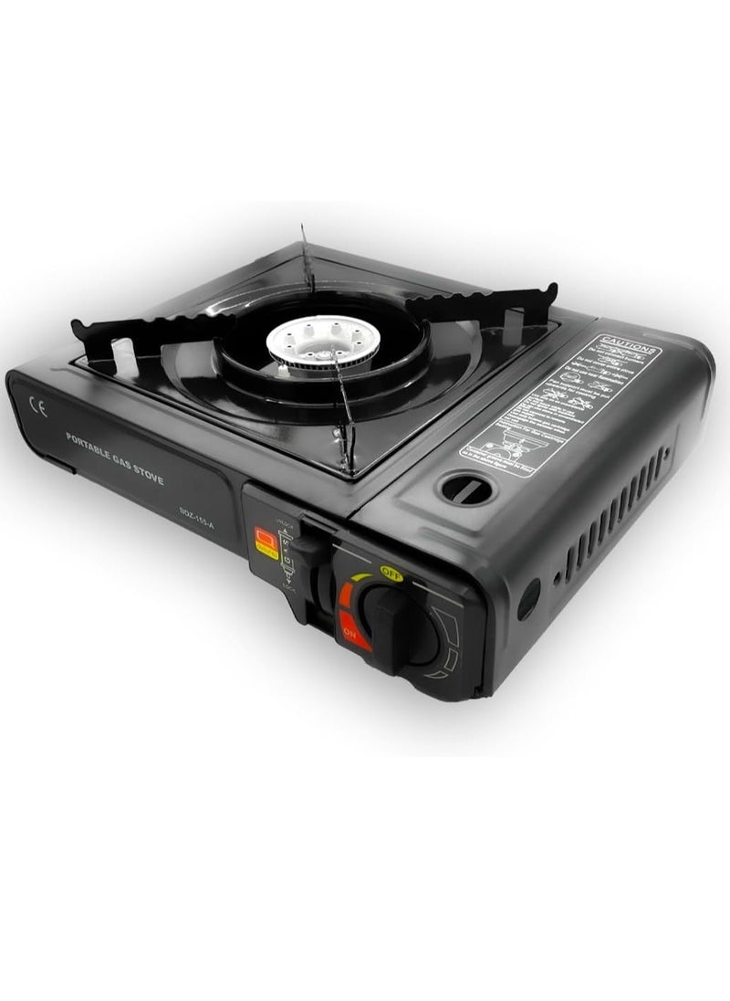 Camping Stove, Portable Stove Perfect for Hiking, Outdoor Camping Single Burner Compatible With Butane Gas