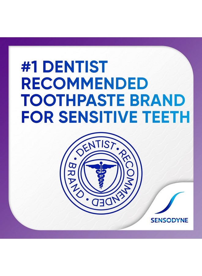 Sensodyne Rapid Relief Sensitive Toothpaste, Cavity Prevention and Sensitive Teeth Treatment - 3.4 Ounces