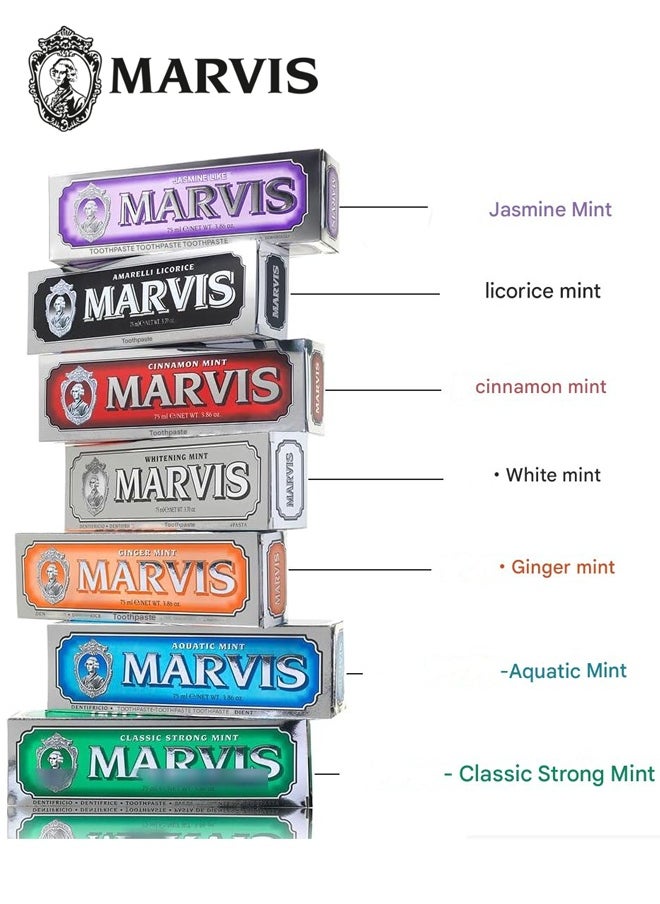 Whitening Mint Toothpaste 85ml – Premium Italian Toothpaste for Gentle Whitening & Long-Lasting Freshness