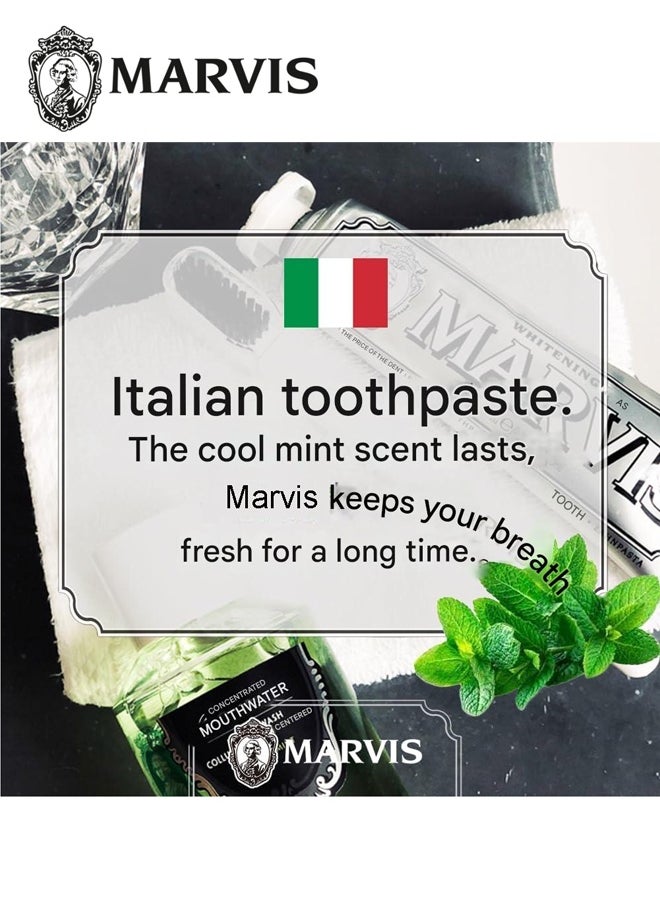 Whitening Mint Toothpaste 85ml – Premium Italian Toothpaste for Gentle Whitening & Long-Lasting Freshness