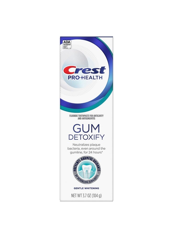 Crest Pro-Health Gum Detoxify Gentle Whitening Toothpaste, 3.7 oz