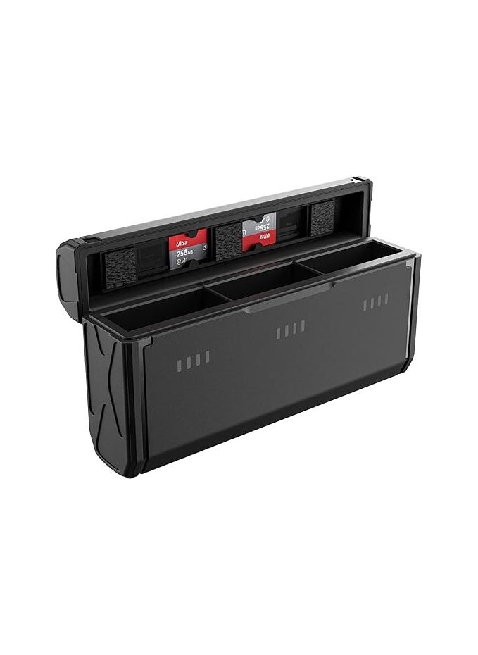 TELESIN Enduro Battery Charger with Smart Power Indicator and Side Charging Port for GoPro Hero 13 Go Pro Charging Accessories Pocket Size Portable