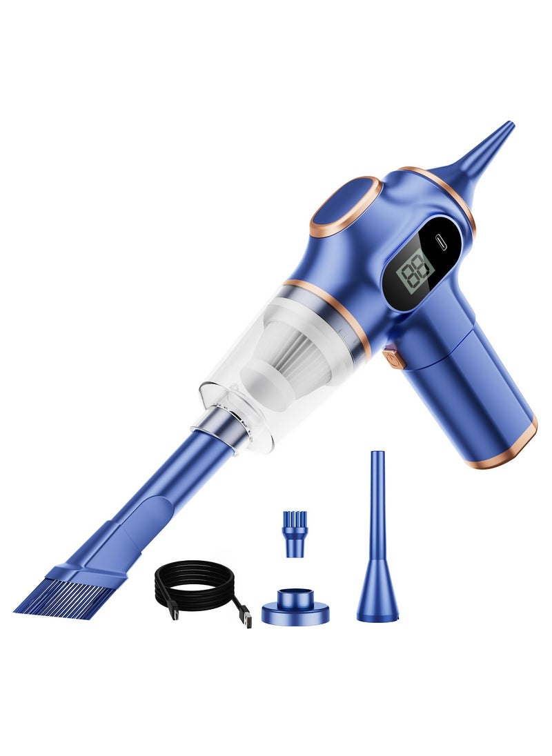 2 In 1 Dust Collector Car Vacuum Dual Use Blow Cleaner Handheld Auto Vaccum Cleaner Blower