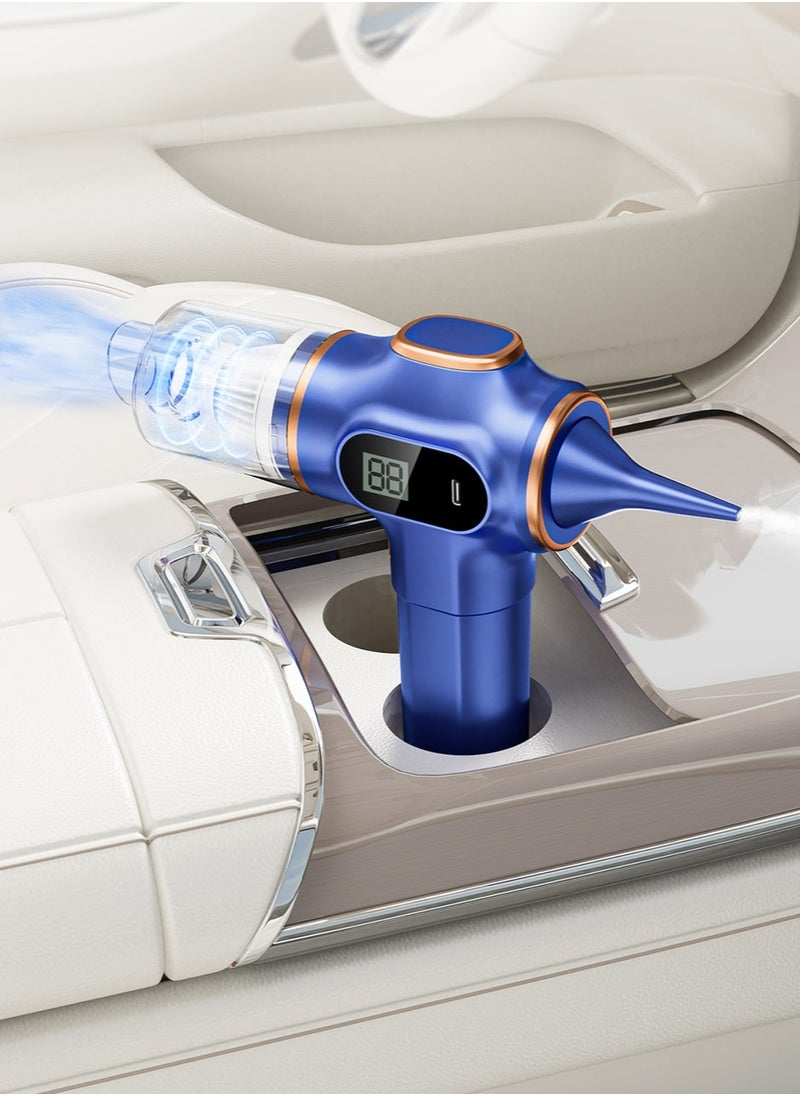 2 In 1 Dust Collector Car Vacuum Dual Use Blow Cleaner Handheld Auto Vaccum Cleaner Blower