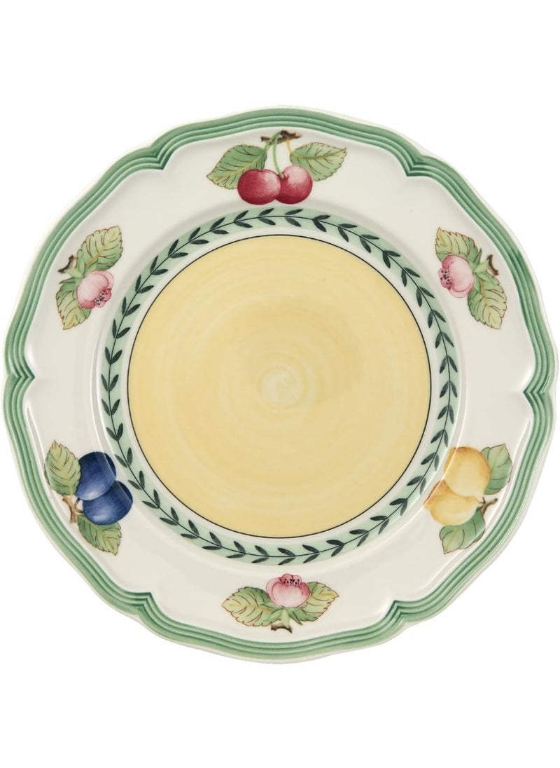 Villeroy & Boch French Garden Fleurence Salad Plate, Premium Porcelain, White/Multicolored