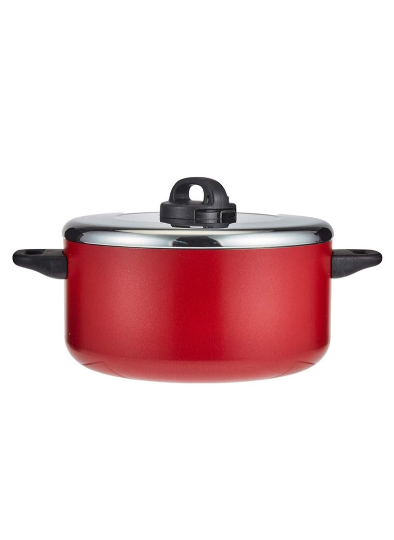 PRESTIGE 3X Ultra Tough Casserole 26cm, 6.2 Liter , Covered Stockpot