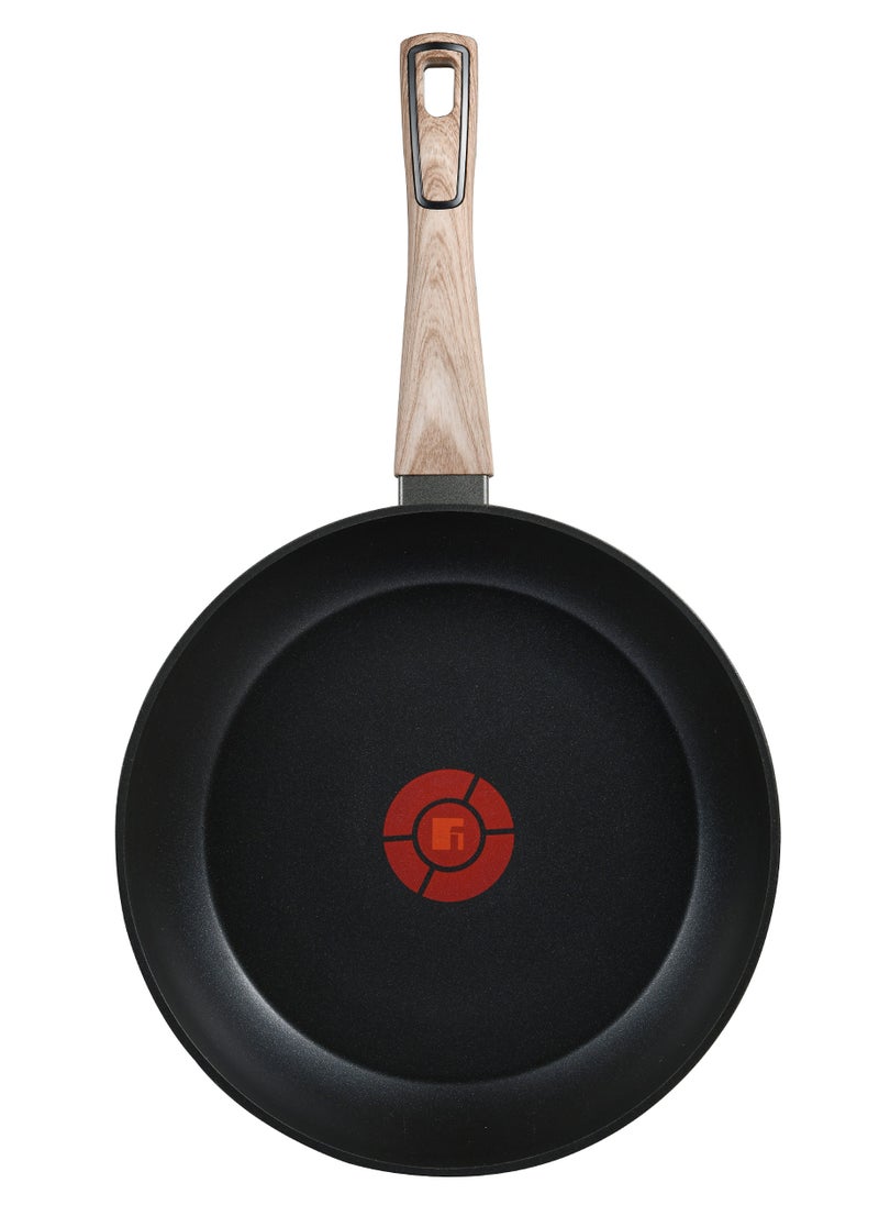 ULTIMATE TX FORGED ALUMINUM FRYPAN 26CM WITH HEATDOT TECHNOLOGY, INDUCTION BOTTOM, GREY COLOR, BG36167GY