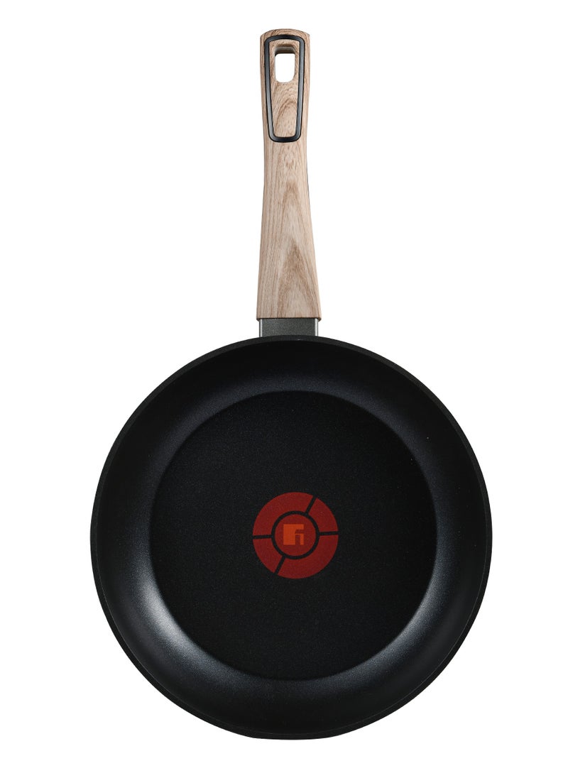 ULTIMATE TX FORGED ALUMINUM FRYPAN 24CM WITH HEATDOT TECHNOLOGY, INDUCTION BOTTOM, GREY COLOR, BG36166GY