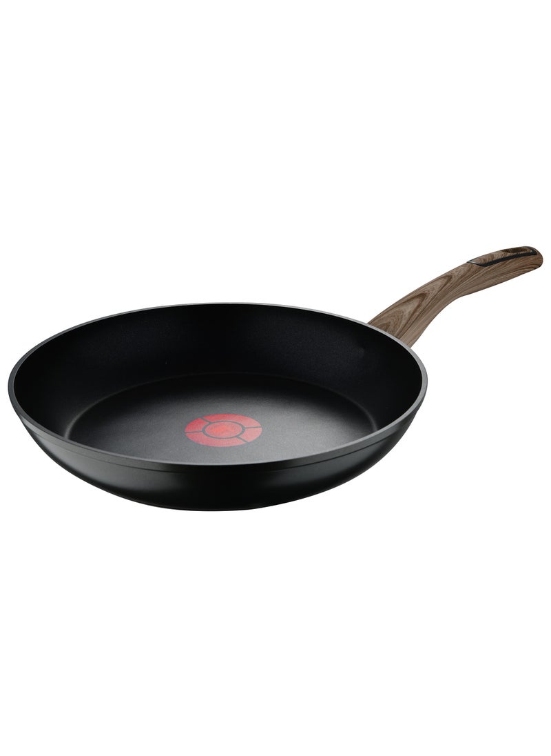 ULTIMATE TX FORGED ALUMINUM FRYPAN 28CM WITH HEATDOT TECHNOLOGY, INDUCTION BOTTOM, GREY COLOR, BG36168GY