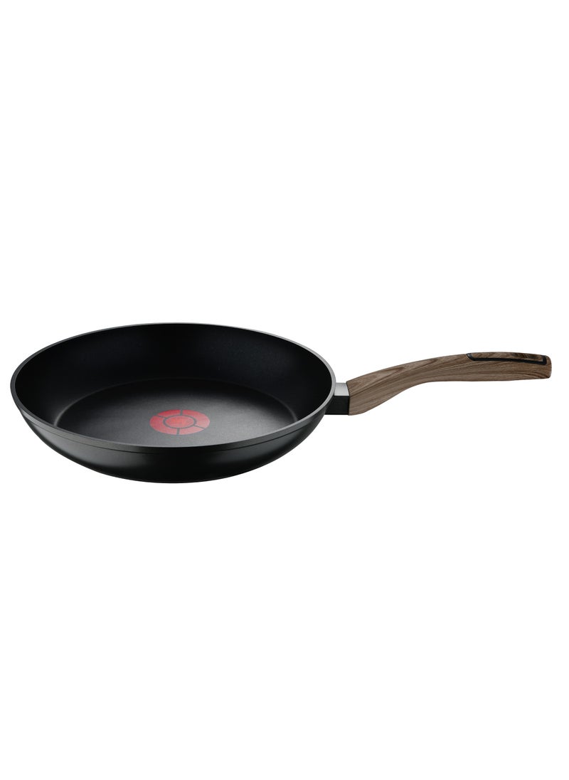 ULTIMATE TX FORGED ALUMINUM FRYPAN 28CM WITH HEATDOT TECHNOLOGY, INDUCTION BOTTOM, GREY COLOR, BG36168GY