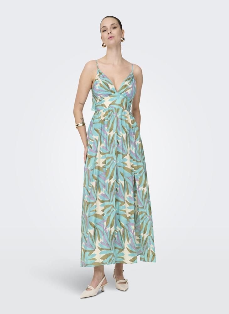 Onlmiriam Life Frill Maxi Dress