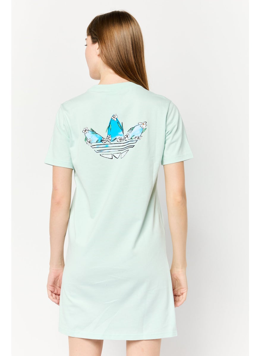 Women Sportswear Fit Outdoor Dress, Light Turquoise