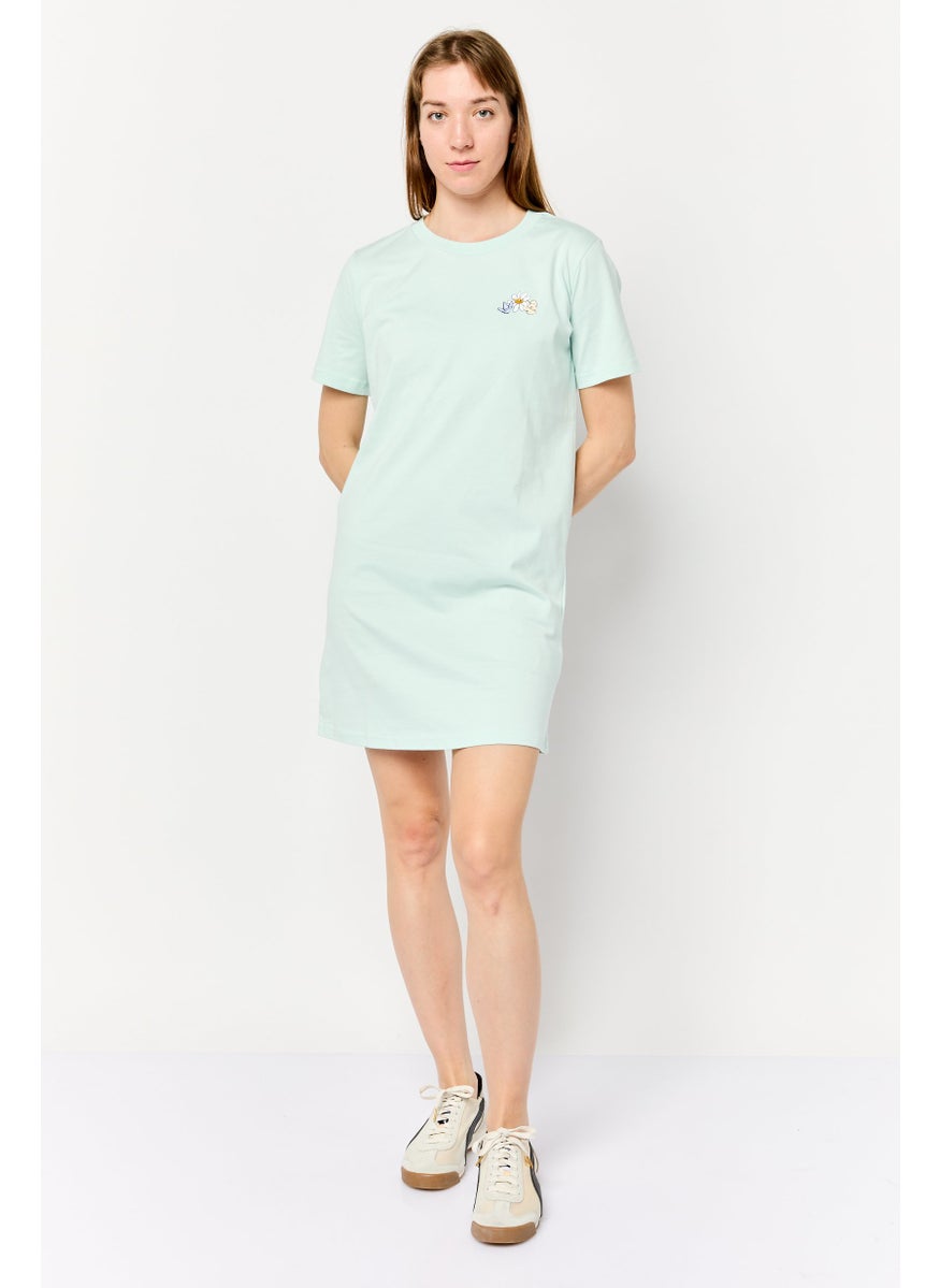 Women Sportswear Fit Outdoor Dress, Light Turquoise