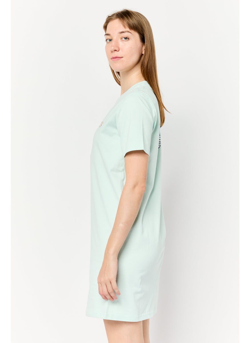 Women Sportswear Fit Outdoor Dress, Light Turquoise