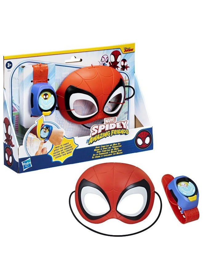 Marvel Spidey and His Amazing Friends Comm-link Wristband and Mask Set