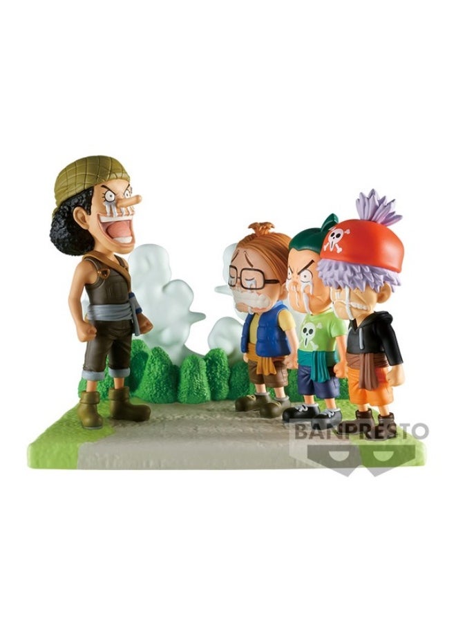 Banpresto One Piece WORLD COLLECTABLE FIGURE LOG STORIES USOne PieceP PIRATES Statue