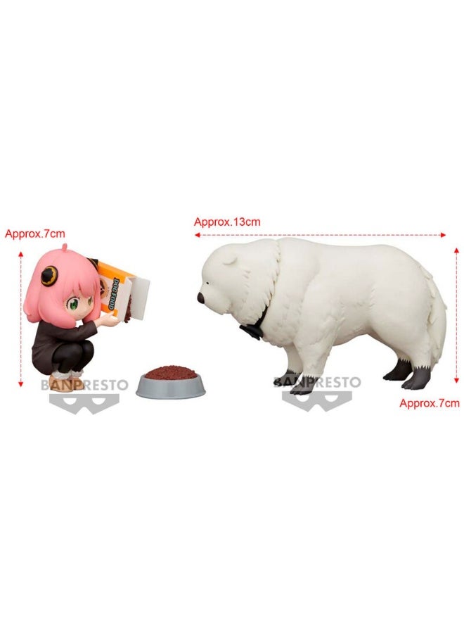 Banpresto Spy—Family Break Time Anya Forger & Bond Forger Statue