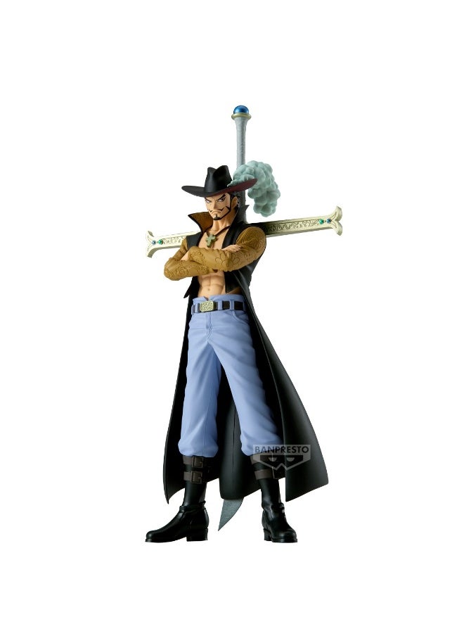 Banpresto One Piece Dxf The Grandline Series Extra Dracule.Mihawk Statue