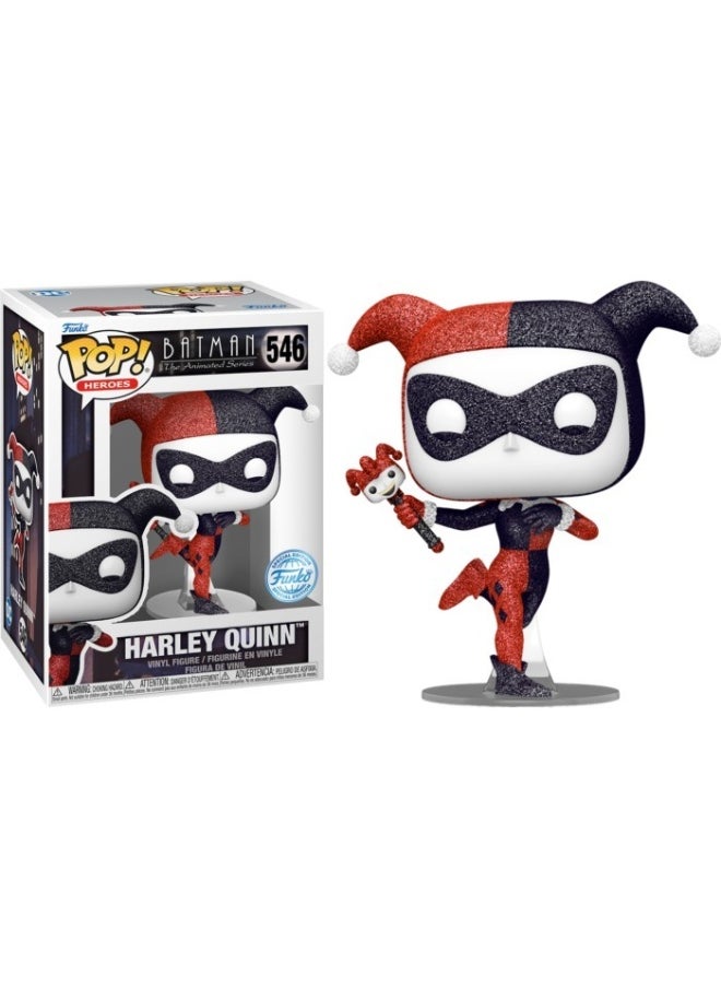 Funko Pop! Heroes: BTAS S5 Harley Quinn (DGLT)Exclusive Vinyl Figure