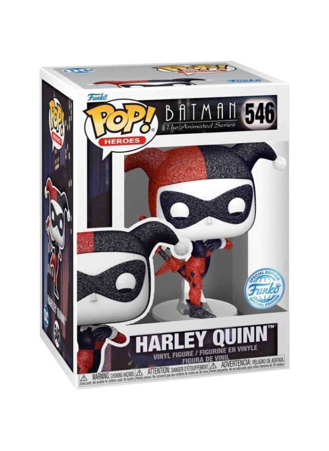Funko Pop! Heroes: BTAS S5 Harley Quinn (DGLT)Exclusive Vinyl Figure