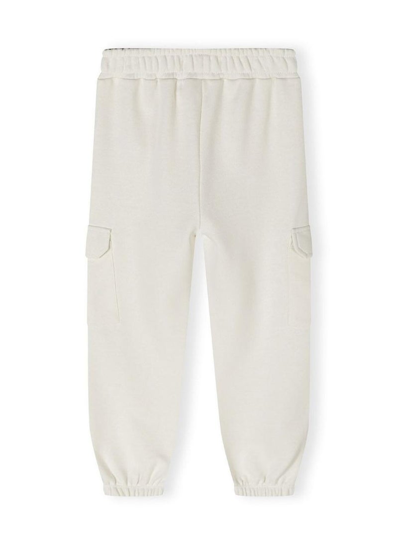 Girls Cotton Cargo Joggers