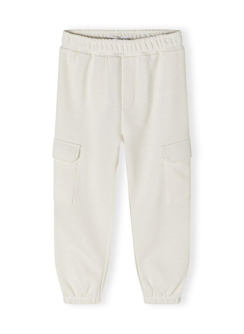 Girls Cotton Cargo Joggers