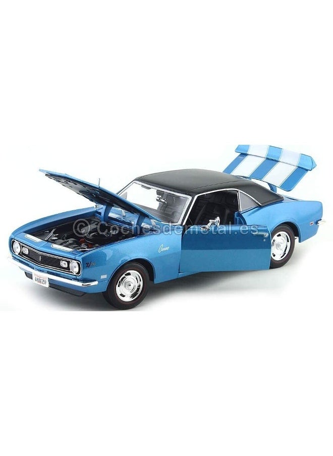 Maisto Special Edition 1968 Chevrolet Camaro Z/28 Coupe Die-cast Car (1:18, Blue)