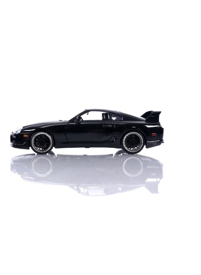 Jada Fast and Furious Toyota Supra 1995 Die-Cast Model Car (Black)