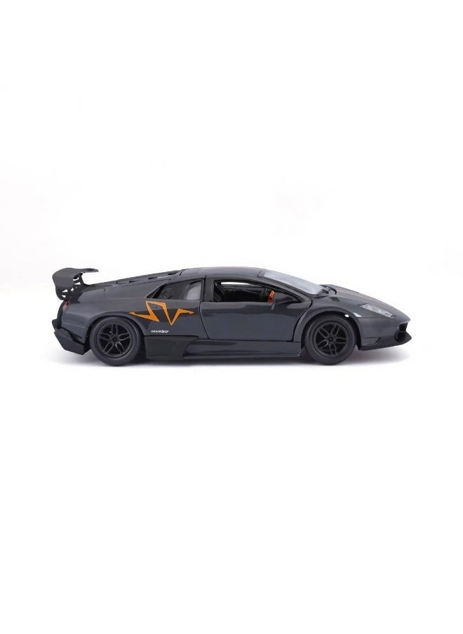 Bburago Lamborghini Murcielago LP 670-4 SV Die-cast Car (1:24, Grey)