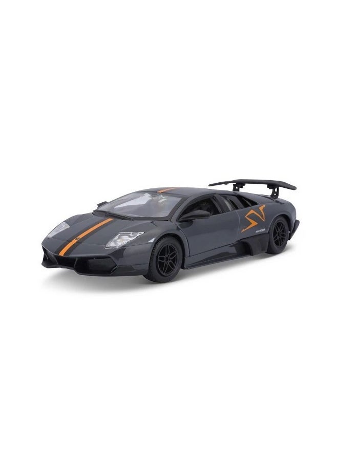Bburago Lamborghini Murcielago LP 670-4 SV Die-cast Car (1:24, Grey)