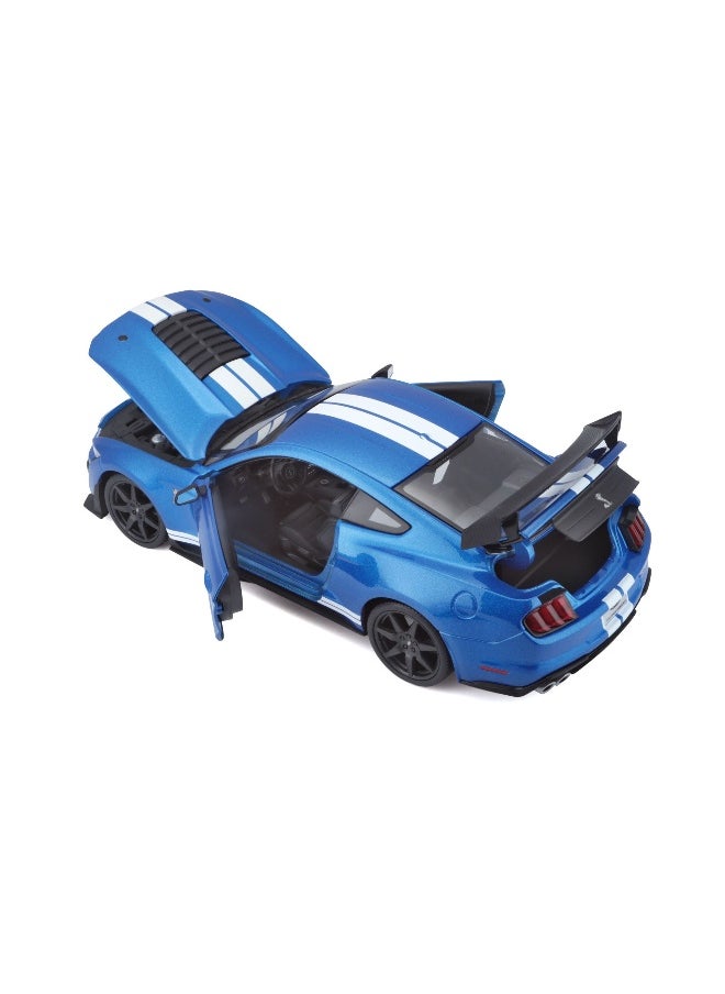 Maisto Special Edition 2020 Ford Mustang Shelby GT500 Die-cast Car (1:18, Blue)