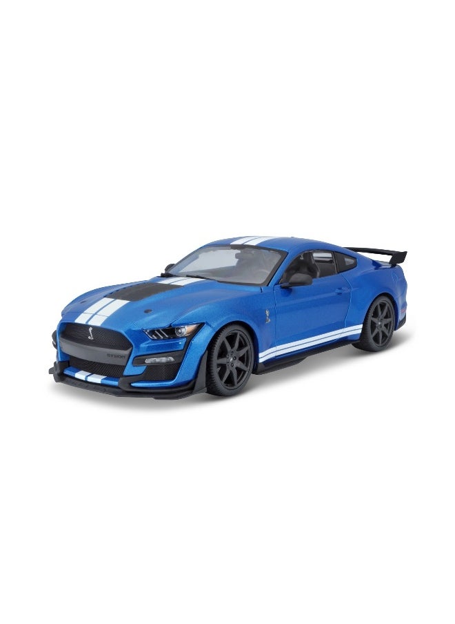 Maisto Special Edition 2020 Ford Mustang Shelby GT500 Die-cast Car (1:18, Blue)