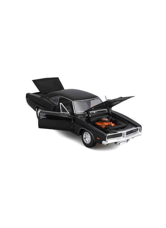 Maisto Special Edition 1969 Dodge Charger R/T Die-cast Car (1:18, Black)