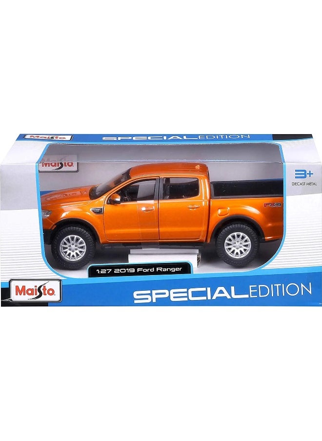 Maisto Special Edition 2019 Ford Ranger Die-cast Car (1:27, Orange Metallic)