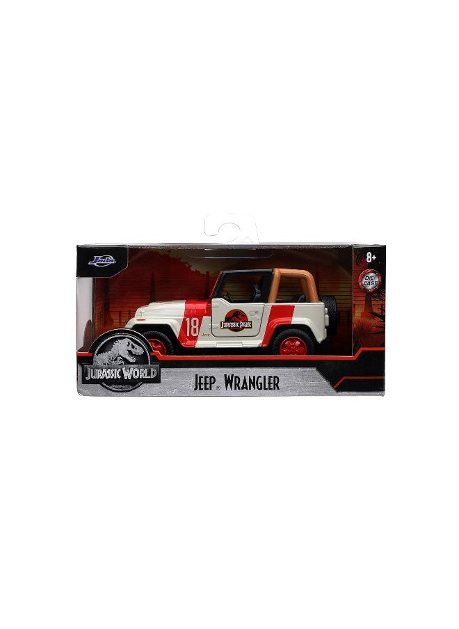 Jada Jurassic Park Jeep Wrangler Die-cast Car (1:32)