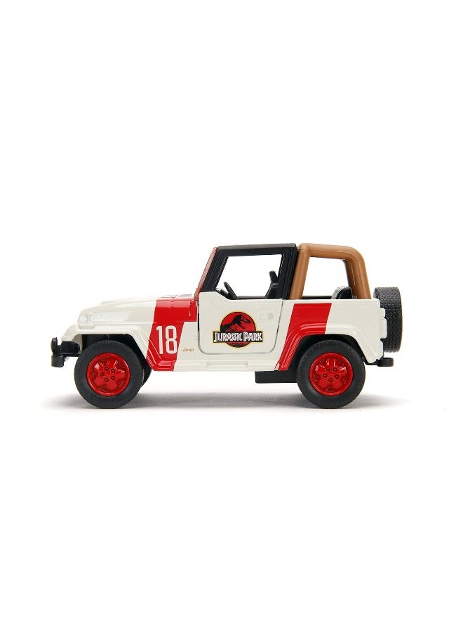 Jada Jurassic Park Jeep Wrangler Die-cast Car (1:32)