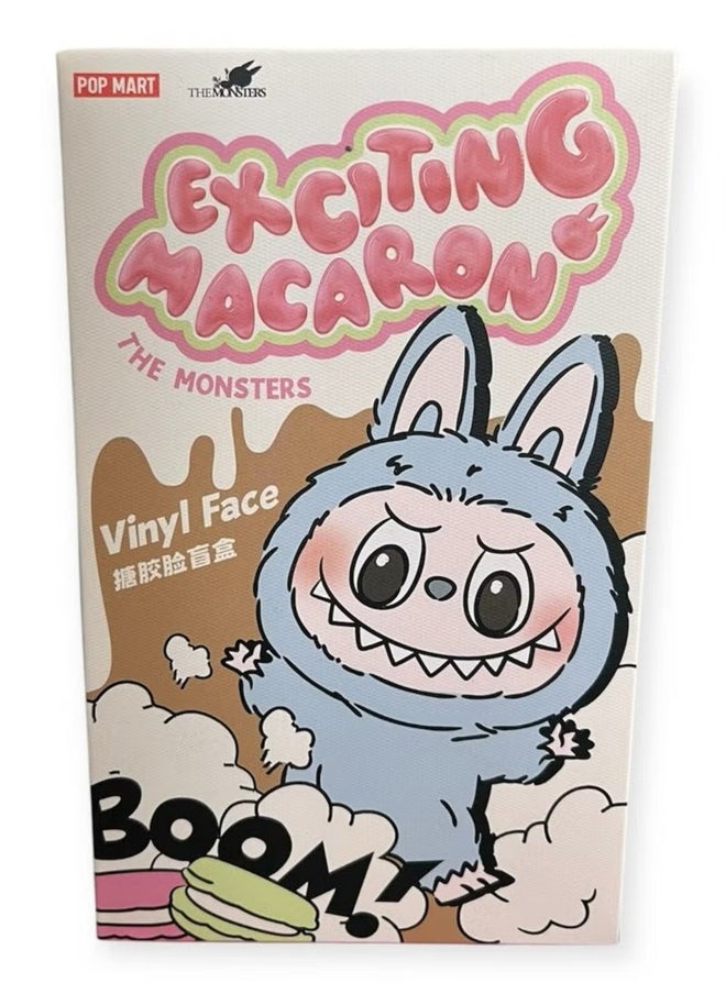 Labubu THE MONSTERS Exciting Macaron Series Pop Mart blind box Collectible Toy Art - SINGLE BOX (1PC only)