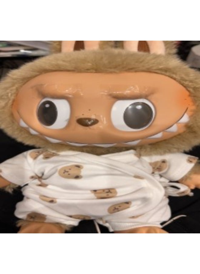 38cm Plush Doll Outfit for Labubu