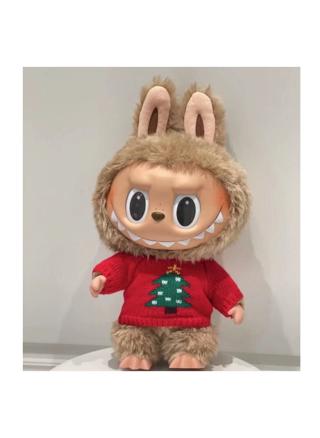 38cm Plush Doll Outfit for Labubu