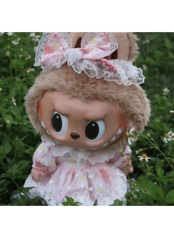 38cm Plush Doll Clothes for Labubu