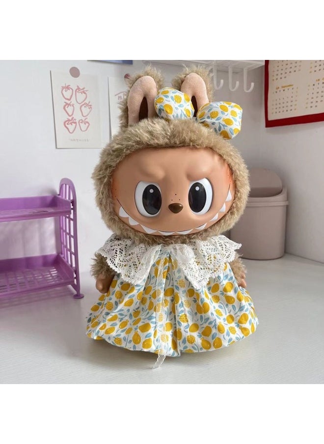 38cm Labubu Plush Doll Outfit