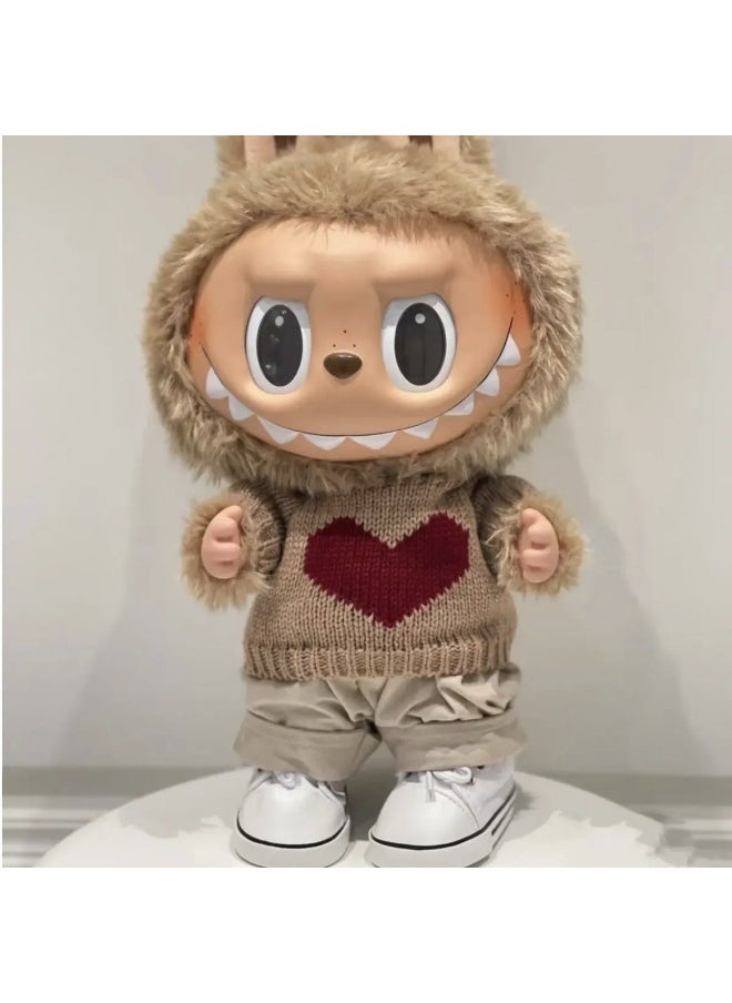 38cm Special Outfit for Labubu Plush Doll