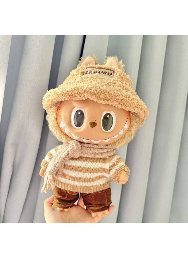 38cm Plush Doll Clothes for LaBuBu