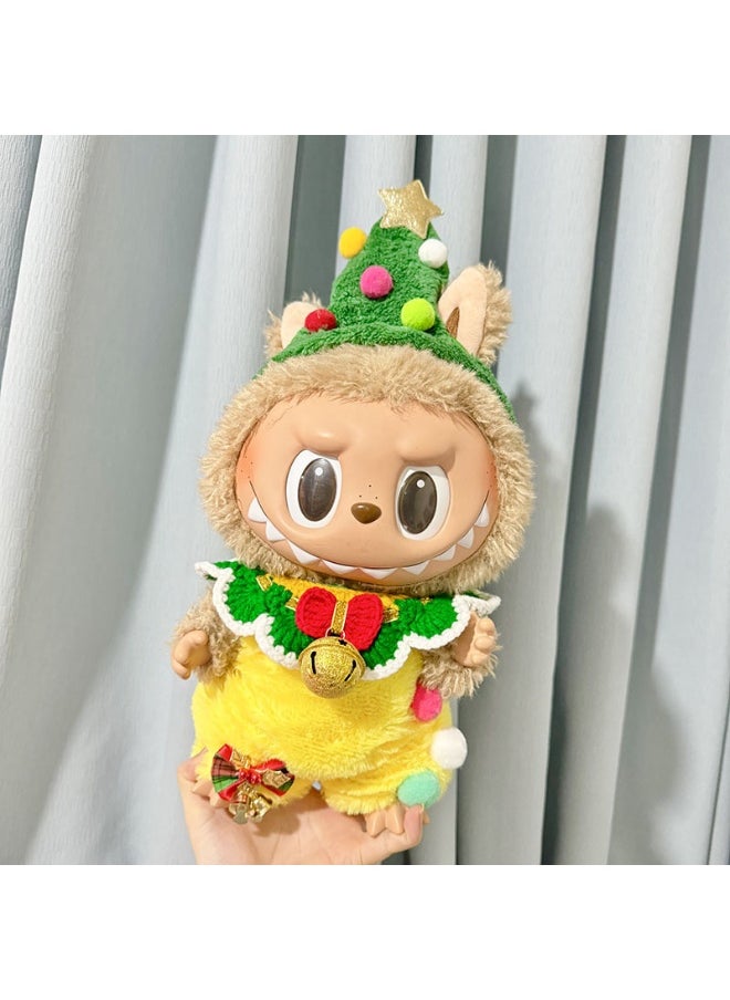 38cm Plush Doll Clothes for Labubu