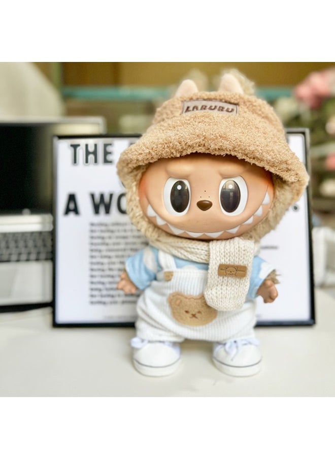 38cm Plush Labubu Doll Clothes