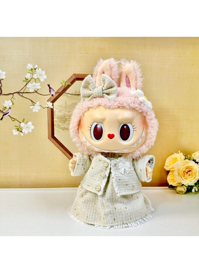 38cm Plush Doll Clothes for Labubu