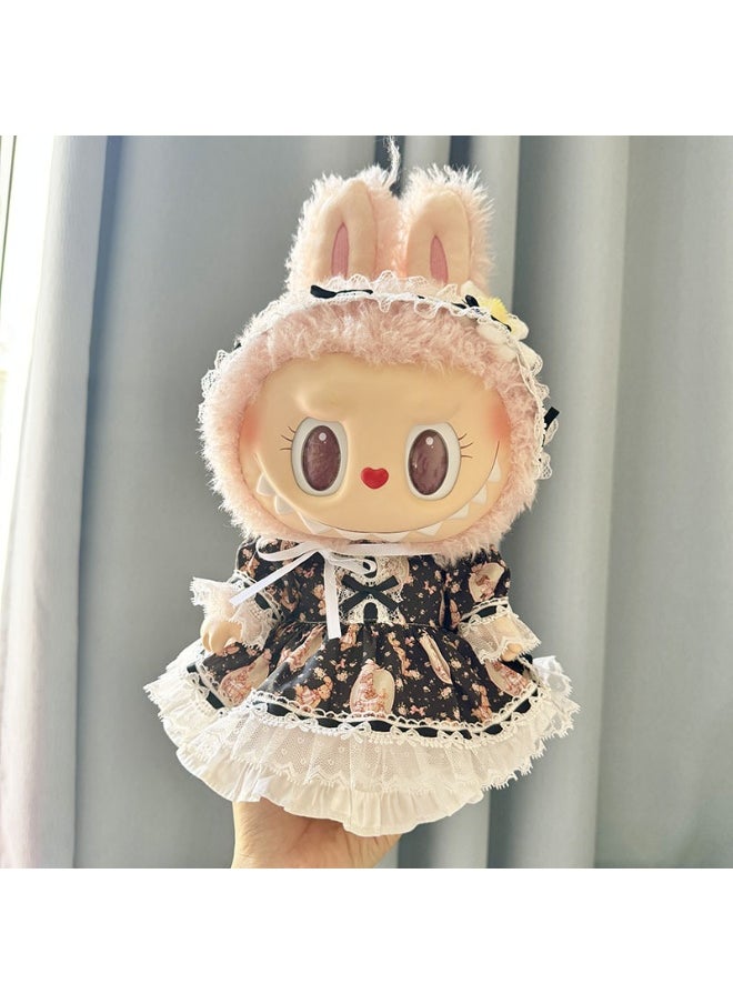 38cm Plush Doll Clothes for Labubu